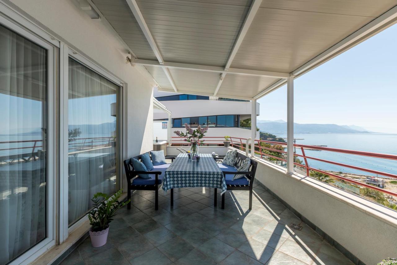 스플리트 Seaside Penthouse With Hot Tub Sky Living 아파트 외부 사진