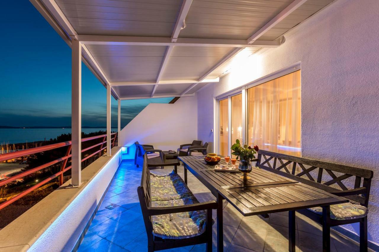 스플리트 Seaside Penthouse With Hot Tub Sky Living 아파트 외부 사진